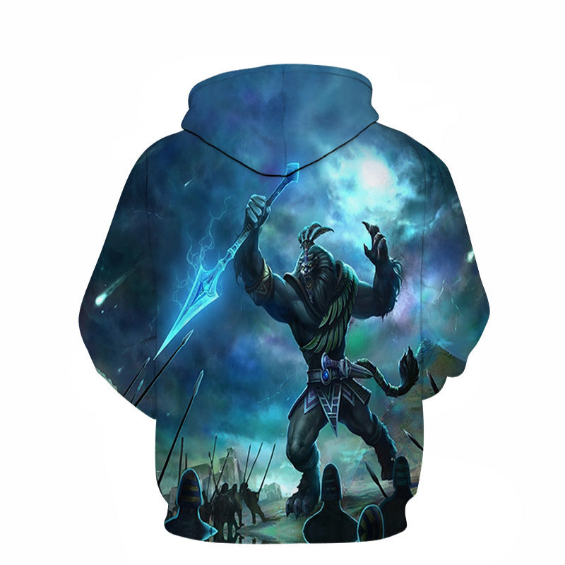 Customized 3D Digital Print Couple Sweater: Large Size Baseball Hoodie Customized 3D Digital Print Couple Sweater: Large Size Baseball Hoodie